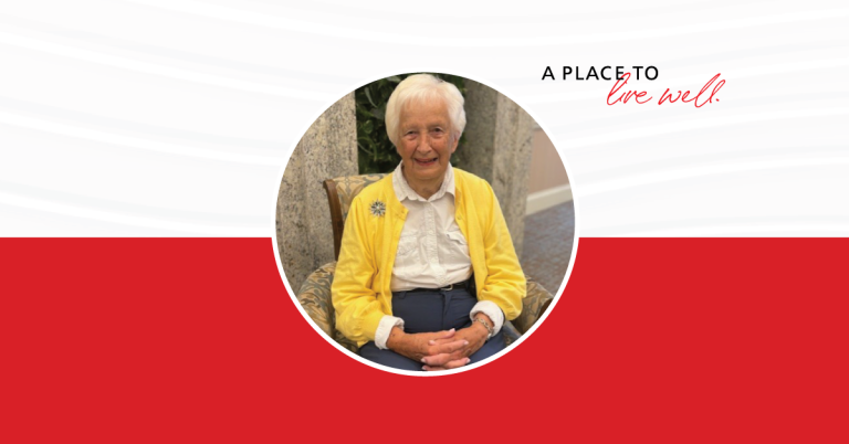 Happiness Is a Choice: Ann’s Story of Joy, Community, and Positivity at Delmanor